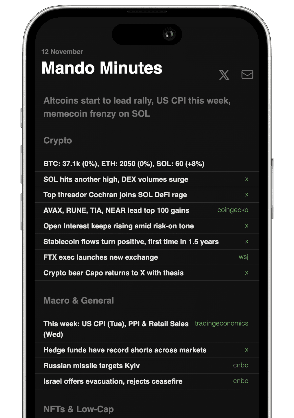 Mando Minutes Logo